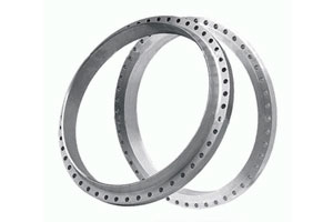 Titanium steel flange